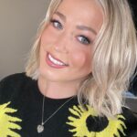 Amelia Lily Instagram - Come to @headkandy_stockton with me for a BIG transformation ✨ Massive thank you to the hair crew 🤍 •colour by @jakenugent.hair •hair in shade ‘sassy’ by @headkandysuperior fitted by @maisiebinnsx •cut by @emmanolanstylekandy •styled by @tomsnowdonhair