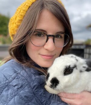 Amelia Rose Blaire Instagram - Basking in bunny love 🐰💕