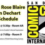 Amelia Rose Blaire Instagram - 2 Panels @ #SanDiegoComicCon 🙌🏻 Join @BryanDechart & I Thursday 18 @ 5:30pm & Saturday 20 @ 7:00pm. We'll be participating in panels w incredible guests from the gaming industry. See you there 😉#DechartGames #ConnorArmy @Comic_Con . #SDCC #sdcc2019 #detroitbecomehuman #quanticdream #dbh #twitch #twitchpartner #streamer #convention #ameliaroseblaire #bryandechart #untildawn #lifeisstrange #twdg #thewalkingdeadgame