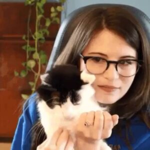 Amelia Rose Blaire Instagram - Missing my King of Cuddles 💙 grateful for the amazing years we got to spend together. I love you Igby #InternationalCatDay #IgbyEmpire