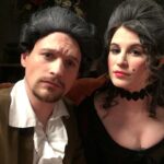Amelia Rose Blaire Instagram - Traveling back in time playing #VampireTheMasquerade #LAByNight on @geekandsundry 🥀 Twitch.tv/geekandsundry . Suzanne Rochelle & Prince Vannevar Thomas are in for a wild adventure! . . #rpg #roleplaying #roleplayinggames #french #parisian #ameliaroseblaire #bryandechart #geekandsundry #dnd #dechartgames #connorarmy #twitch #streamer #gamers #livestream #youtube