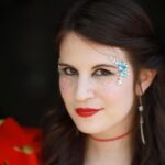 Amelia Rose Blaire Instagram - Closeup of my makeup look made in collaboration with all of you on Twitch ✨ 📸 photo by @bryandechart . #makeup #makeuplooks #twitch #collaboration #JuneDechART #dechartgames #snowwhite #portrait