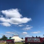 Amelia Warner Instagram – It’s that time……..
Nothing elicits such joy as seeing the Gifford’s big top pitch up on Minchinhampton common.
It’s the thing I look forward to above everything else.. it’s pure magic ☘️