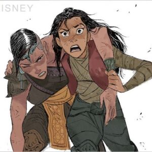Ami Thompson Instagram - Early visdev of #namaari and #Raya #rayaandthelastdragon