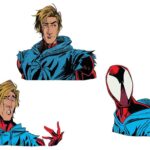 Ami Thompson Instagram - Here’s some expression design of Ben Reilly, referenced from @aymeric_kevin ‘s perfect design! #acrossthespiderverse