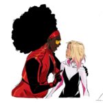 Ami Thompson Instagram - Some other explorations I did for #acrossthespiderverse