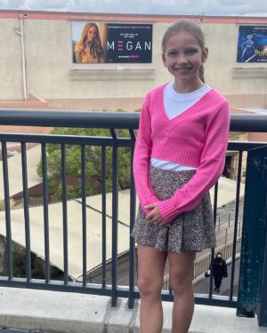 Amie Donald Instagram - A little bit excited to see this @universalpictures 🥰 #Amiedonald #m3gan #meetm3gan @universalpicturesnz @blumhouse @blumhousehorror