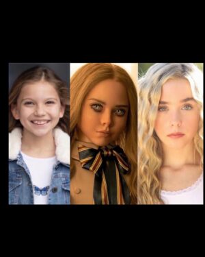 Amie Donald Instagram - M3GAN 🥰 @jennadavis #m3gan #meetm3gan #universalpictures #meganmovie #amiedonald
