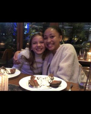 Amie Donald Instagram - Different Continent… Same Friendship… 
Love you Nali 🫶

@naledimurray @sweettoothnetflix #actors #sweettooth