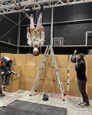 Amie Donald Instagram - Fun fact: I did all my own stunt work in M3gan with the help of @ike.hamon Stunt Coordinator and his awesome team 🥰 Loved playing her!

@blumhouse @blumhousehorror @atomicmonster @meetm3gan @universalpictures #m3gan #amiedonald #stunt @universalpicturesnz