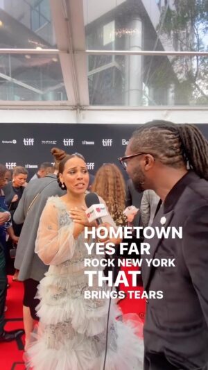 Amirah Vann Instagram - THIS WAS SO SPECIAL‼️

#HometownGirl #FarRockaway #Queens #Blessings

Repost:

@jamarjniice What you’re about to watch, is the INTERSECTION of IMMENSE BLESSINGS and hard work. 🙏🏾 This was one of the most special moments of TIFF for me. @amirahvannofficial is someone I’ve watched on TV on “How To Get Away With Murder”. I loved her character. What i didn’t realize until today, when i was prepping to interview her for Tyler Perry’s movie “A Jazzman’s Blues” is that she is from MY HOMETOWN! 

Yes I know NYC is a big place…but you have to understand. I’m from probably one of the smallest communities in the entire city. A place tucked away on the beach in Queens, called Far Rockaway. NO ONE goes there unless they have to…and it is a very “challenging” place. Use your imagination. This entire moment you’re watching is EXTREMELY UNLIKELY on so many levels. Based on where we’re from…neither I nor Amirah should be here…on a Red Carpet in Canada, with Oprah and Tyler Perry…and we’re both working…not spectating. I promise you…i let off a few 😭 after this moment. 

We’re from a small place with not much going on…but here we are…doin big things. 

My friends….YOU are NOT, your circumstances.  KEEP GOING!!
🙏🏾 @farrockshop @therockawaywave