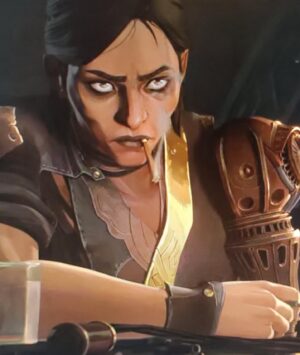 Amirah Vann Instagram - Had a great time celebrating @arcaneshow last night! Watch the entire season now on #Netflix 

Makeup by @killahcamz ♥️

#Arcane #Sevika #riotgames #leagueoflegends #animation #undercity