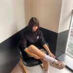 Amisa Miyazaki Instagram - このまま雨振らないでー！！ ・ このTシャツ可愛いからみてー🫶 #夏服 #夏服コーデ