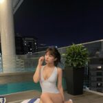 Amisa Miyazaki Instagram - 今年初水着でした。