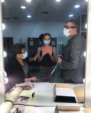 Amparo Noguera Instagram - Preparando cosas lindas @oliviadelasmer Pablo Nuñez @alvaro.viguera