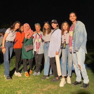 Amrit Kaur Instagram - Wowzers. Where to begin. I spent two hours deciding which pictures and videos to share - these are few of many memories. 

That’s me kissing Fawzia @thefawz , the director and writer of Me, My Mom & Sharmila - thank you for trusting me to be part of telling a beautifully written mother/daughter story, trusting me with your language, and characters close to your heart. 

Thank you to my coach and all my comrades at @gracemoonarts who held me accountable to be able to tell the story, for manifesting @hmzlhq and I working in a film together years ago. Every part of it - the late night/early morning coachings, acting with one of my closest friends, being in Pakistan was a dream.

To the entire MMMS team - thank you for the opportunity to work and live in Pakistan. It meant not only the world to me, but my parents who’ve never been able to visit their place of ancestry. I got to see Pakistan with my eyes for their hearts.

I loved that most of the heads of departments were women, taking their rightful place. You all taught me so much - mostly, about service.

To Pakistan - I have never met people who’ve more selflessly been in service. Finding joy in service. Something in my bones that I’m now so clearly reminded of. Thank you for reminding me of the woman I’m supposed to be - not yet am, but in the journey.

Cheers to unity. Cheers to love & storytelling.

A
