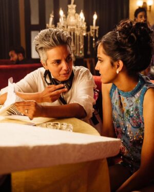 Amrit Kaur Instagram - Some behind the scene stills by the talented @irwincine   The Queen of My Dreams.   A “coming of age” story “coming to you” on Cineplex screens in Canada. March 22nd :) 

@thefawz @hmzlhq