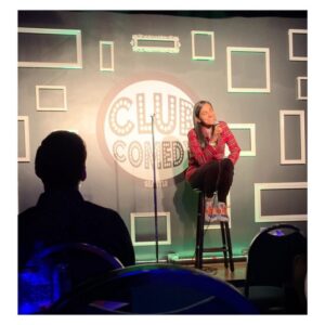 Amrit Kaur Instagram - Worken the stand-up process in Seattle.

Happy Pride! 🌈💃🏽