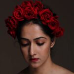 Amrita Chattopadhyay Instagram - In the mood for 🌹✨ . . . . . . . . 📸 @sandipphotographer #instagram #instamood #instashoot #instagood #fridakahlo