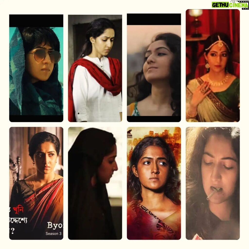 Amrita Chattopadhyay Instagram - Had the privilege of playing these amazing women on screen .. Supriya chowdhury- VaranasiJunction, Klikk Reshmi merry- AHolyConspiracy Tannistha - Onyoboshonto, Zee5 Labongobala - Manbhanjan, Hoichoi Deepa - Byomkesh season3, Hoichoi Fatima - Chabiwala Morjina - IIISmokingbarrels, Appletv and Ramona- AKnockontheDoor. And many more.. #Grateful #womansday #actorslife #everydayiswomansday #ShaktionthedayofShiva ✨ #instamood #instagram #amritachattopadhyay #actorslife