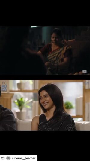 Amruta Subhash Instagram - I so liked what @karanjohar said that only an actor like @konkona could have directed this! I have felt this so many times while shooting for this film.. thank you @karanjohar for putting it in such apt words. I am deeply touched by your words..This particular scene is my personal favourite and I am so happy it is touching so many minds. I have coined a term ‘ब्रह्मक्षण’ for those divine moments that make you forget about the surrounding and make you one with an emotion. This scene has given me many such moments. Love you @tillotamashome my partner in crime. A big tight hug to you and koko! Thank you @cinema__learner for this edit ❤️
कोंकोणासारखी उत्तम अभिनेत्रीच असा प्रसंग इतक्या ताकदीनं दिग्दर्शित करू शकेल हे कारण जोहर चं वाक्य मला मनापासून पटलं कारण मला स्वतः ला तिचं दिग्दर्शन असलेल्या या चित्रपटात काम करताना हे अनेक वेळी वाटून गेलं. करण नं ते फार अचूक शब्दात मांडलं.हा प्रसंग मला स्वतः ला फार जवळचा वाटतो. काम करताना काही क्षण असे असतात जेव्हा तुम्ही भवताल आणि स्वतः ला विसरून एखाद्या भावनेशी पूर्ण तादात्म्य पावता. मी अशा क्षणांना ब्रम्हक्षण म्हणते. हा प्रसंग चित्रित होत असताना मला असे अनेक क्षण गवसले. त्यासाठी मी कोंकोना आणि तिलोत्तमाची कायम ऋणी असेन. आणि माझ्या संपूर्ण टीम ची सुद्धा!