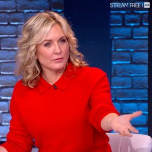 Amy Carlson Instagram - Cannot wait for this Saturday! #WouldIlietoYou on @thecw with @aasif @mrmattwalsh @eugenemirman thanks to m’captn @sabrinajalees @michaelpboatman @harikondabolu