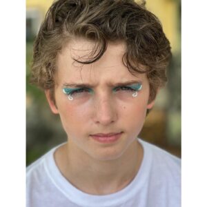 Amy Carlson Instagram - Happy Birthday to Nigel! He brings me so much joy. He is kind, funny, sweet, a great listener, wonderful friend, and can sing and dance like no other. Today when he turns -13 I could not be more proud of who he is becoming. I love you Nigel!!!! (-and since he doesn’t do Social Media I will show him this by hand❤️) Yay Nigel!