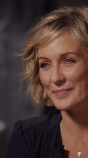 Amy Carlson Instagram - When @theamycarlson1's sixth great-grandfather died in battle after 26 years in the Swedish military, one of his sons replaced him in service. Here, Amy admires the stoicism it must have taken for her sixth-great-grandmother to accept her son's decision. Don’t miss the season finale of #FindingYourRoots, tonight at 8/7c on @pbs!