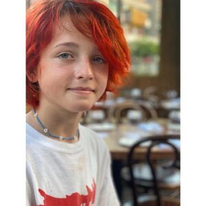 Amy Carlson Instagram - Happy 12th birthday to this charmer-
Nigel.
Humorist. 
Artist. 
Kind, thoughtful, delightful, hilarious.
😍
