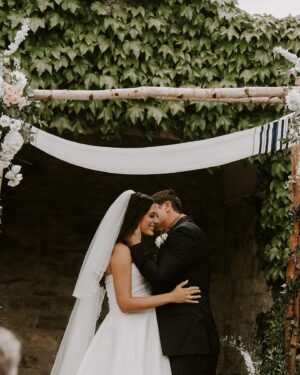 Amy Maghera Instagram - Happy Anniversary my E.T! One year a go we got married in England in front of all our family and friends and Aurora was in my belly. With you both I am learning the meaning of true love ❤️
