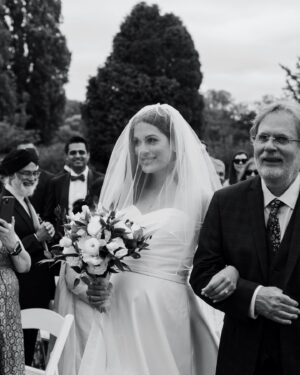 Amy Maghera Instagram - Dad 🥰 @notleyabbeyofficial @ambreenmakeupteam @hannah_lightpainter @lilysflowers1 #happiness