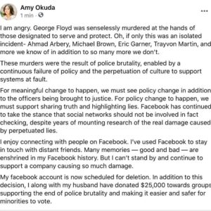 Amy Okuda Instagram - #deletefacebook