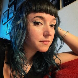 Amy Shira Teitel Instagram - My eyeliner and hair turned out pretty nicely the other day. That’s it. I’m super busy so here’s ma face! #author