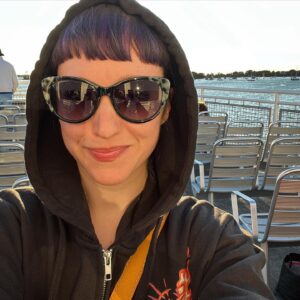 Amy Shira Teitel Instagram - I’m on a boat! Last minute trip for my cousin’s wedding included a ferry ride. It was pretty!