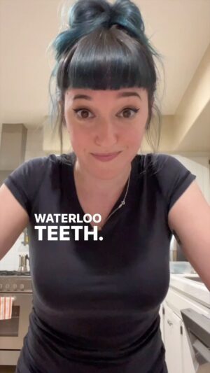Amy Shira Teitel Instagram - Waterloo Teeth. Well this gives that ABBA song a whole new layer… 
Dentures are one of those things I feel like we never think about. How on Earth did people come up with the way of giving people new teeth!? Recycled teeth might have been a good start but I’m a pretty big fan of modern dentistry. 

Anyways. Just a little weird fun history for your morning! #history #author