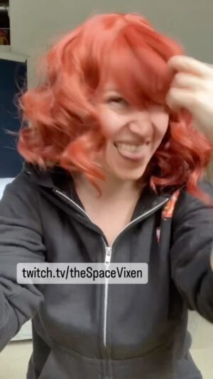 Amy Shira Teitel Instagram - When you dedicate an entire stream to Teenage Mutant Ninja Turtles, you gotta have some fun and go all in! #twitch #streamer