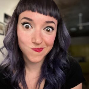 Amy Shira Teitel Instagram - Was looking through selfies for thumbnails and forgot I took this one for a “wtf” kind of emotion. So enjoy this gratuitous selfie while I write my next YouTube video. It’s gonna be a fun one! #youtube #historian #author