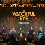 Amy Acker Instagram - Such a fun day with @official_tca Thanks @freeform ! Getting very excited for @thewatchfuleye - Can’t wait for y’all to check it out January 30th on @freeform the next day on @hulu Thank so much to @sascha_breuer 💇‍♀️ and @mihomakeup 💄 for the beautiful hair and makeup💙