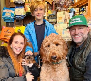 Amy Davidson Instagram - We met a very special little lady on Saturday. Please meet Clementine.🐶♥️This sweet little girl will be joining our family today as a foster to adopt, but I already know how this is going to pan out! Lol! There are so many people that have helped to make this possible. The amazing rescue and staff of @therealbark has been nothing but supportive and loving in our journey with Clementine. 🙏🏻 Thank you for giving us an opportunity to grow our family and give Clementine a happy life and home. Having our friend and Dog Trainer, Lucy @thehappydogclubla join us to meet the baby girl and help Clifford and Clementine get acquainted, was an absolute must. She truly helped make their introduction seamless. Lucy will also be coming over today when the rescue drops off Clementine 🫶🏻 to once again, help us create a safe and happy atmosphere for our gentle giant and new mini girl.💙🩷 @kaleycuoco thank you for being so supportive and genuinely excited for us. 🌷For reaching out to @therealbark on our behalf and continuing to spread your love of four-legged furry friends. 🙏🏻🩷 @saralaskow you introduced us to our two furry babies! And you knew, you just KNEW they were meant to be part of our family. I don't know if I'll ever be able to thank you enough. 🙏🏻🥹🌷

So much thought has gone into this next step and addition to our family, and it does not go without saying that part of me still feels completely broken without Sophie. This process has been incredibly emotional and cathartic and quite honestly, destined. I've missed my baby girl tremendously this past year but I am excited to open my heart to another mini furry baby. I think Sophie would approve. Soph, you will forever be my heart dog. My soulmate. I love and miss you every day, my sweet girl...🩷🩷🩷
