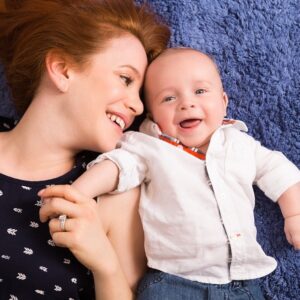 Amy Davidson Instagram - Oh little boy…I love you more than you’ll ever know. You made me a mommy🙏🏻💙Thank you, God for blessing me as Lennox Sawyer Lockwood’s mommy🙏🏻♥️💙💫👶🏼💫💙♥️