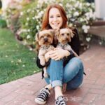 Amy Davidson Instagram - Missing Stanley and Sophie so much lately. 🐾🐾🐾🐾 It still doesn’t make sense to me that they are no longer here… Please share your furry babies names with me. I’d love to know who might be playing with Stanley and Sophie🌈