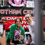 Amy Jo Johnson Instagram - Thank you again @gothamcentralcc for hosting Matt and me for the release of #mmprthereturn⚡️ Issue One! @boom_studios Want to do it again?! Maybe a surprise exclusive cover for issue 4? 💘