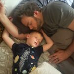 Amy King Instagram - I’m trying so hard not to wake them.. but I’ll stare with a goofy smile on my face and quickly snap a picture to look back on someday and silently thank God for these gifts in my life! #peaceful