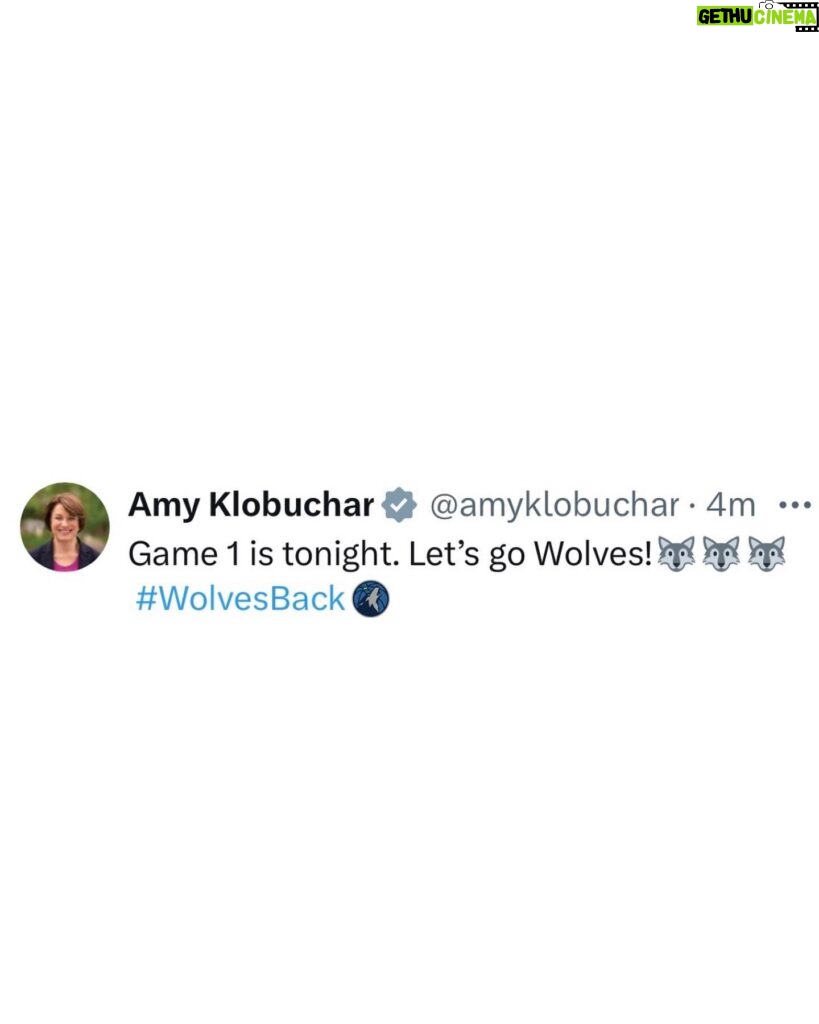 Amy Klobuchar Instagram -