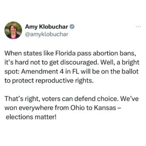 Amy Klobuchar Instagram -