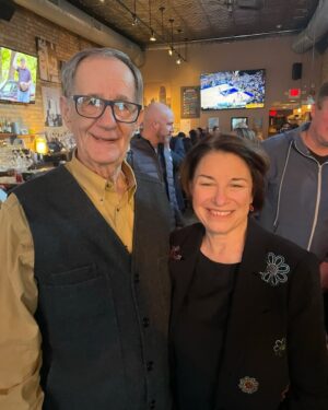 Amy Klobuchar Instagram - It was wonderful to join family and friends for a surprise 80th birthday party for the great Dave Frederickson. In addition to being one of the most beloved people I know, Dave has also made immeasurable contributions to my office and our state’s agriculture community.