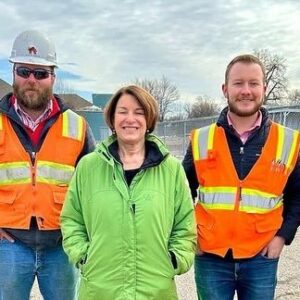 Amy Klobuchar Instagram - After two hours and five minutes of sleep 😴 post-budget vote and some lucky Delta connections I made it to Moorhead! We broke ground this morning on the 11th St. underpass, a long-awaited project utilizing federal and state funding. Enough train 🚊 delays! This will improve public safety and better the city for decades to come.