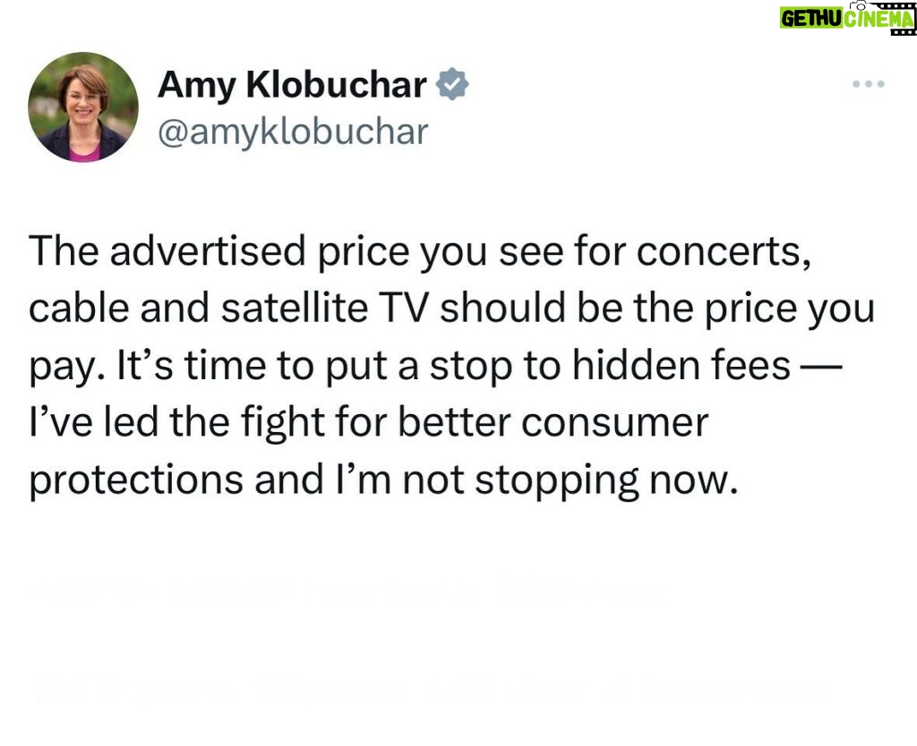 Amy Klobuchar Instagram -