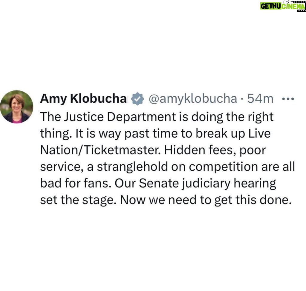 Amy Klobuchar Instagram -