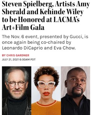 Amy Sherald Instagram - Tomorrow ✨#itme #honoredtobehonored